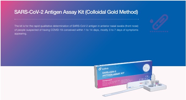 Our subsidiary Magic-Trades.com as an agent of our supplier – “ZYBIO” SARS-CoV-2 Antigen Assay Kit which has certified by the European Union (CE). It is definitely your confidence choice!  Hope all our customers and partners Stay Healthy and Happy.