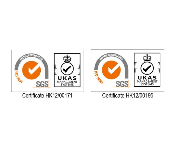 Successfully passed ISO9001:2015 and ISO14001:2015 renewal assessment (2022-2023)